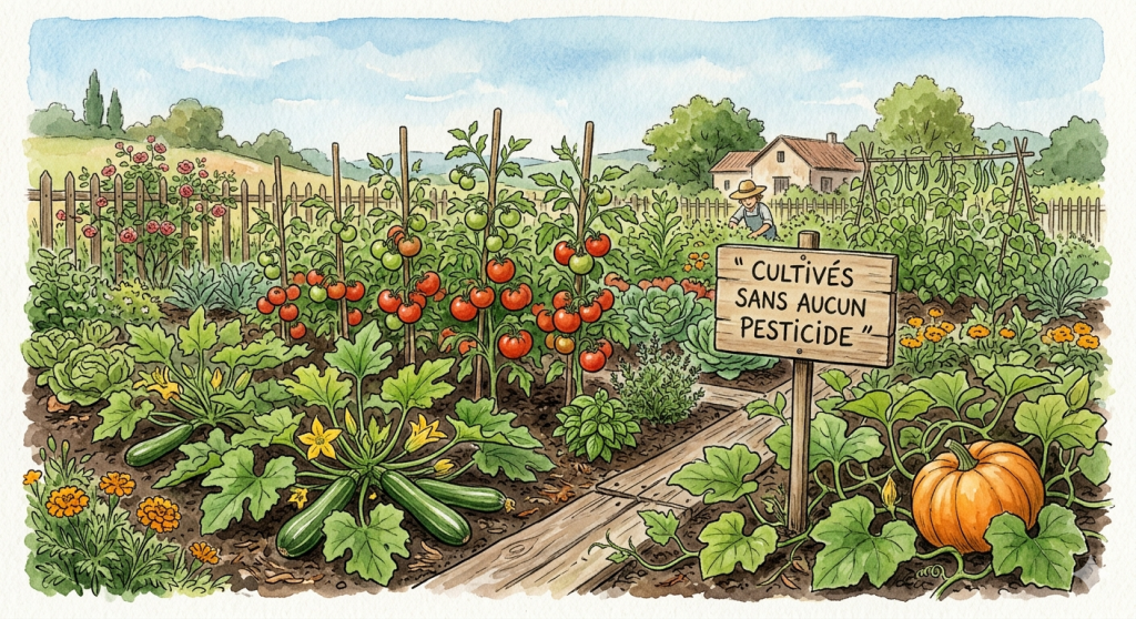 Créons un potager sans aucun&nbsp;pesticide.