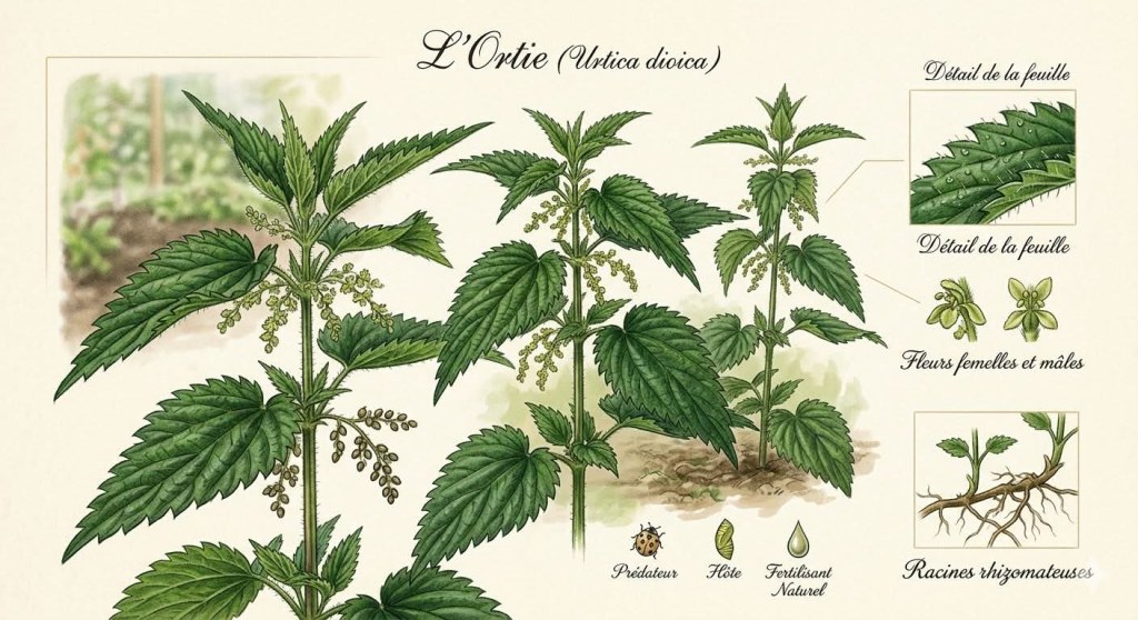 DÉCOUVRONS L’ORTIE ET SES NOMBREUX&nbsp;BIENFAITS